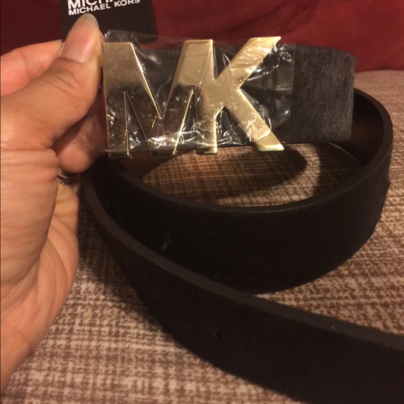 Michael Kors Accessories - Michael Kors Cow Fur Belt